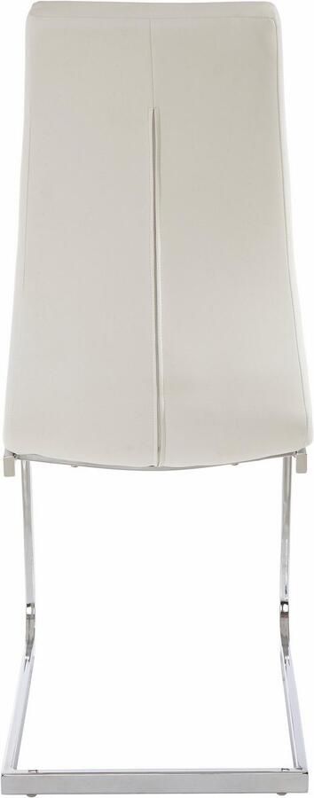 INOSIGN Vrijdragende stoel Lola set van 2 of 4 bekleding van imitatieleer of fluweelstof chroom metalen frame (set) - Foto 16