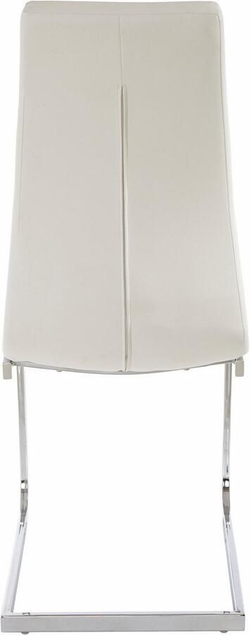 INOSIGN Vrijdragende stoel Lola set van 2 of 4 bekleding van imitatieleer of fluweelstof chroom metalen frame (set) - Foto 17