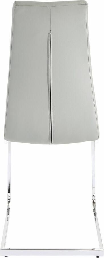 INOSIGN Vrijdragende stoel Lola set van 2 of 4 bekleding van imitatieleer of fluweelstof chroom metalen frame (set) - Foto 13