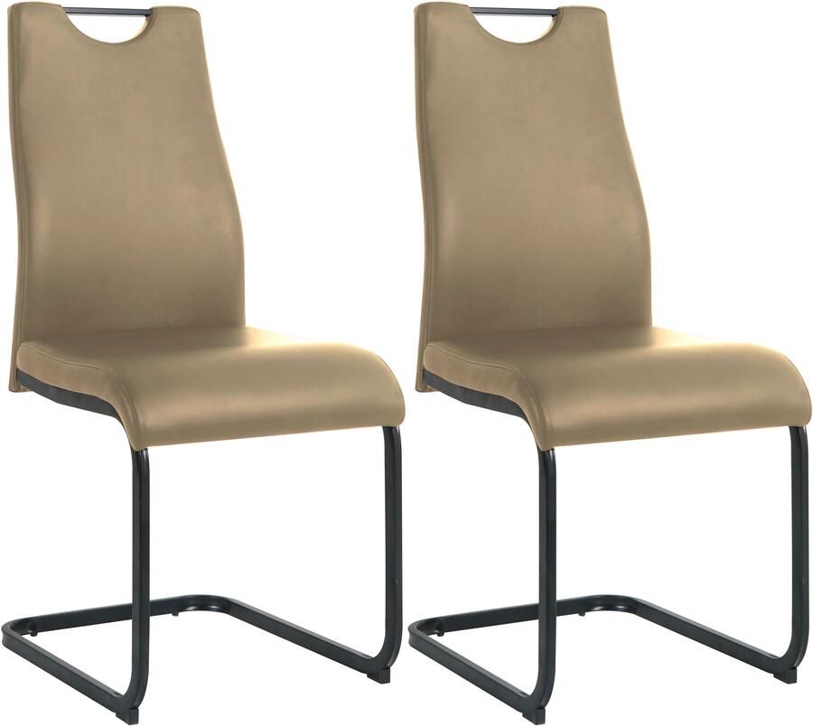 INOSIGN Vrijdragende stoel met golfvering (set 2 stuks) - Foto 9