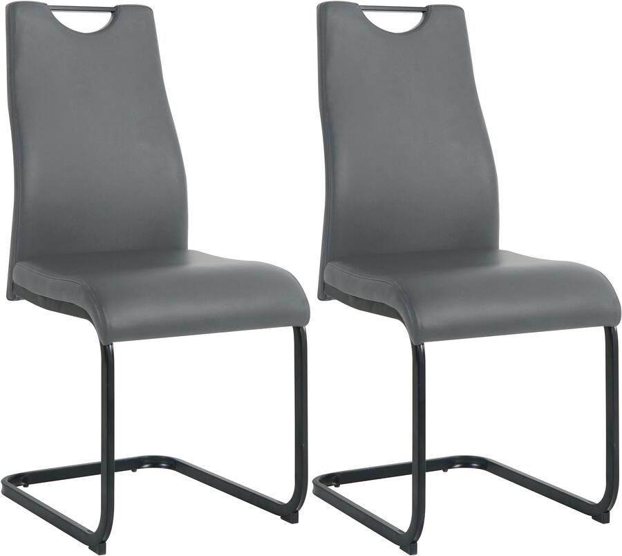 INOSIGN Vrijdragende stoel met golfvering (set 2 stuks) - Foto 9