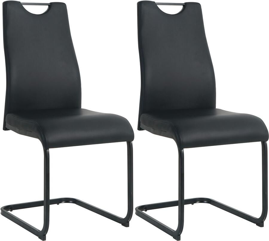 INOSIGN Vrijdragende stoel met golfvering (set 2 stuks) - Foto 9