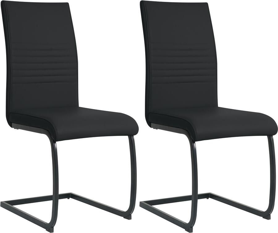 INOSIGN Vrijdragende stoel met golfvering (set 2 stuks) - Foto 8