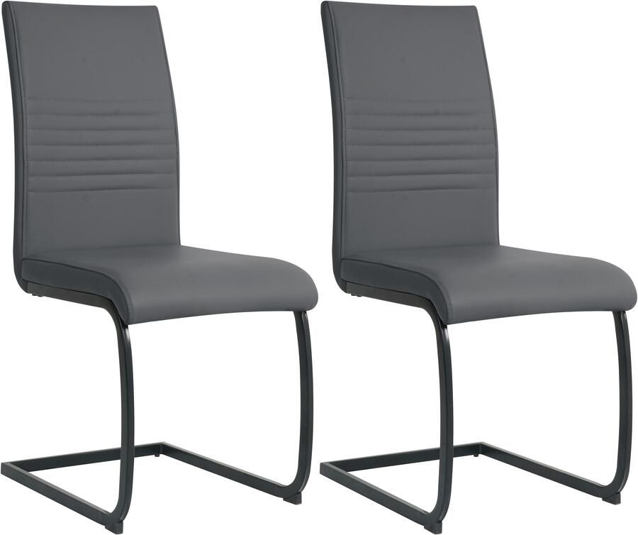 INOSIGN Vrijdragende stoel met golfvering (set 2 stuks) - Foto 8