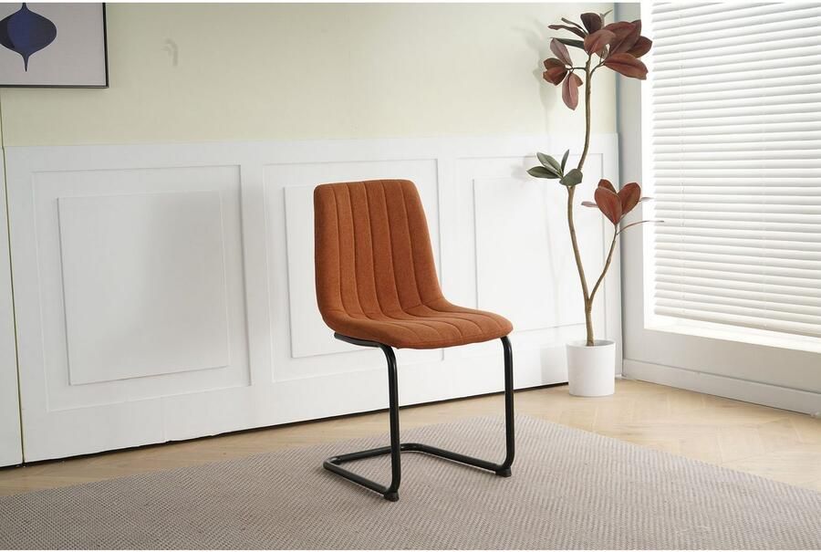 INOSIGN Vrijdragende stoel met vrijschommelend frame (set 2 stuks) - Foto 2