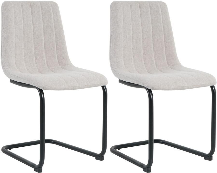 INOSIGN Vrijdragende stoel met vrijschommelend frame (set 2 stuks) - Foto 5