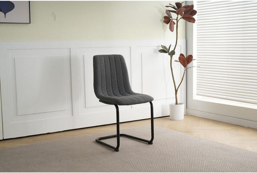 INOSIGN Vrijdragende stoel met vrijschommelend frame (set 2 stuks) - Foto 2