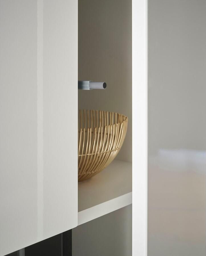 INOSIGN Wandmeubel Cantara moderne wandmeubel woonkamer-set in Eiken Evoke of wit (set 4 stuks)