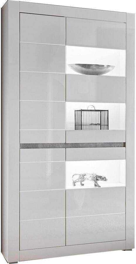 INOSIGN Wandmeubel Carat wordt geleverd met twee latten 1 x grijs 1 x wit (set 4-delig) - Foto 6