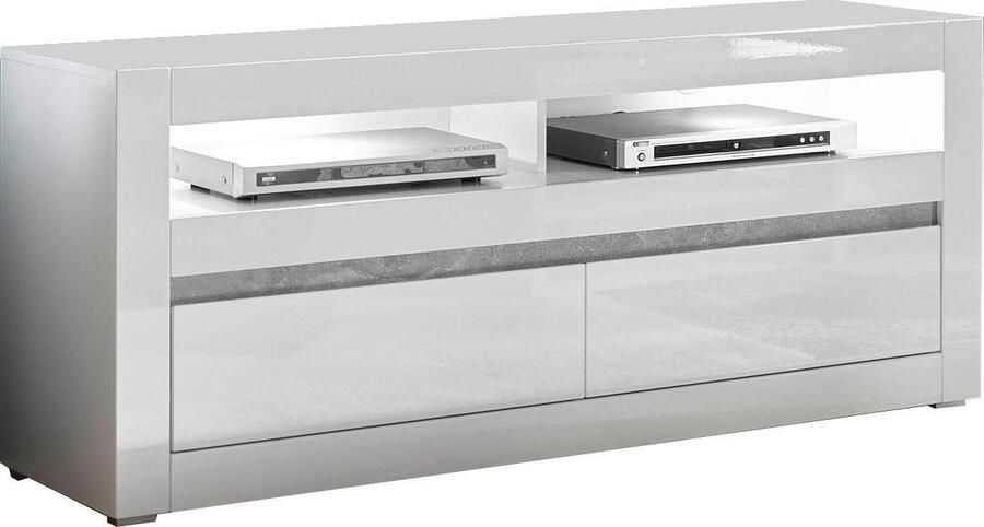 INOSIGN Wandmeubel Carat wordt geleverd met twee latten 1 x grijs 1 x wit (set 4 stuks) - Foto 9
