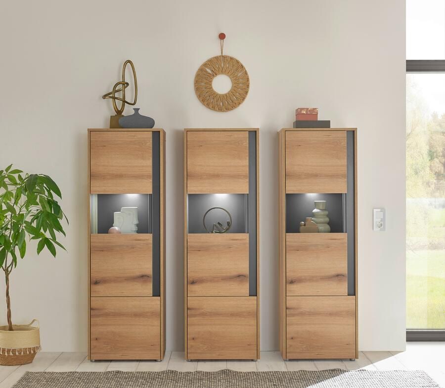 INOSIGN Wandmeubel City Giron moderne wandmeubel complete set in vele kleuren verkrijgbaar (set 3-delig) - Foto 6