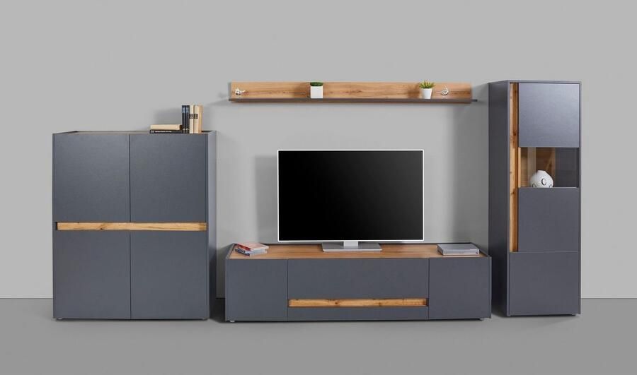 INOSIGN Wandmeubel GIRON (set 4-delig) breedte ca. 350 cm moderne woonkamer-set in 2 kleuren - Foto 11