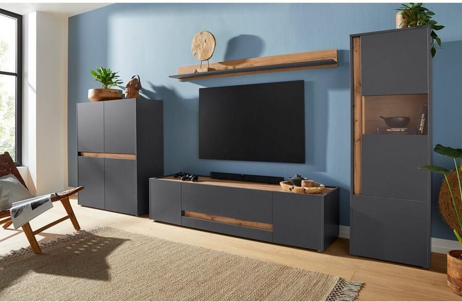 INOSIGN Wandmeubel GIRON (set 4 stuks) breedte ca. 350 cm moderne woonkamer-set in 2 kleuren - Foto 8