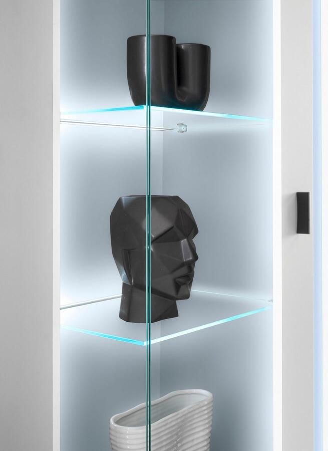 INOSIGN Wandmeubel Long Island in moderne trendkleur inclusief verticale verlichting breedte 330 cm (set 4-delig) - Foto 6