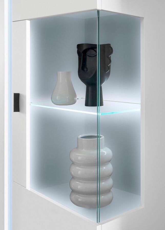 INOSIGN Wandmeubel Long Island in moderne trendkleur inclusief verticale verlichting breedte 305 cm (set 4-delig) - Foto 7