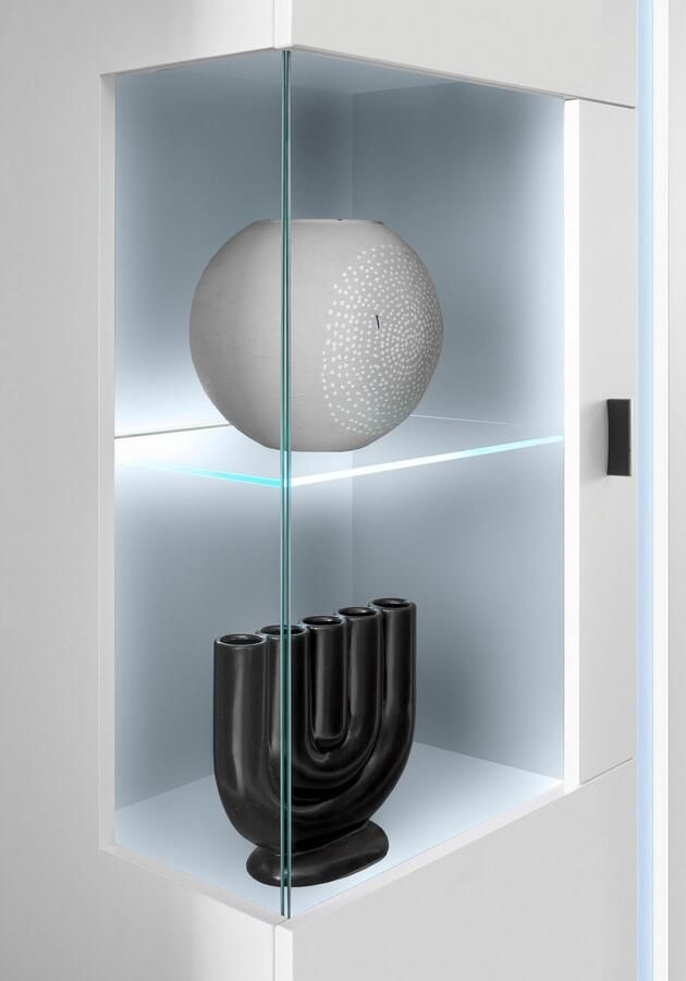 INOSIGN Wandmeubel Long Island in moderne trendkleur inclusief verticale verlichting breedte 305 cm (set 4-delig) - Foto 9