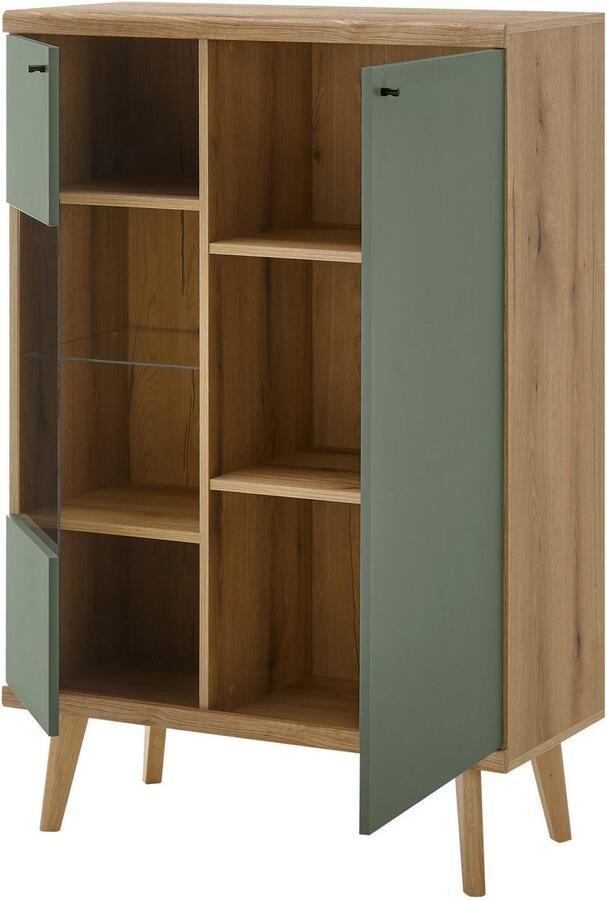 INOSIGN Wandmeubel MAVAS in moderne trendkleur handgrepen van metaal (zwart) breedte 320 cm (set 4-delig) - Foto 9