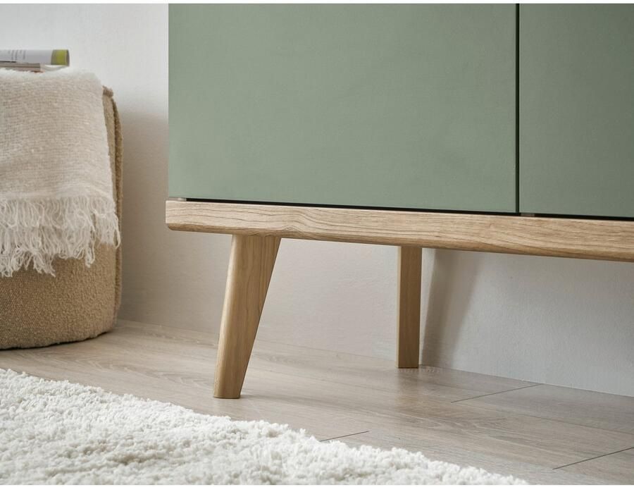 INOSIGN Wandmeubel MAVAS in moderne trendkleur handgrepen van metaal (zwart) breedte 337 cm (set 4-delig) - Foto 4