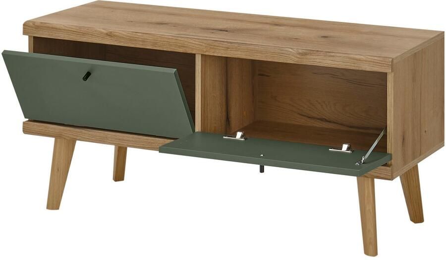 INOSIGN Wandmeubel MAVAS in moderne trendkleur handgrepen van metaal (zwart) breedte 341 cm (set 4-delig) - Foto 11