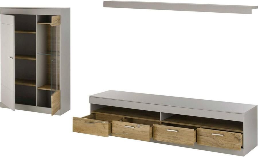 INOSIGN Wandmeubel SCARA trendy kleur met applicatie tineiken decor met soft-closefunctie (3-delig) - Foto 8