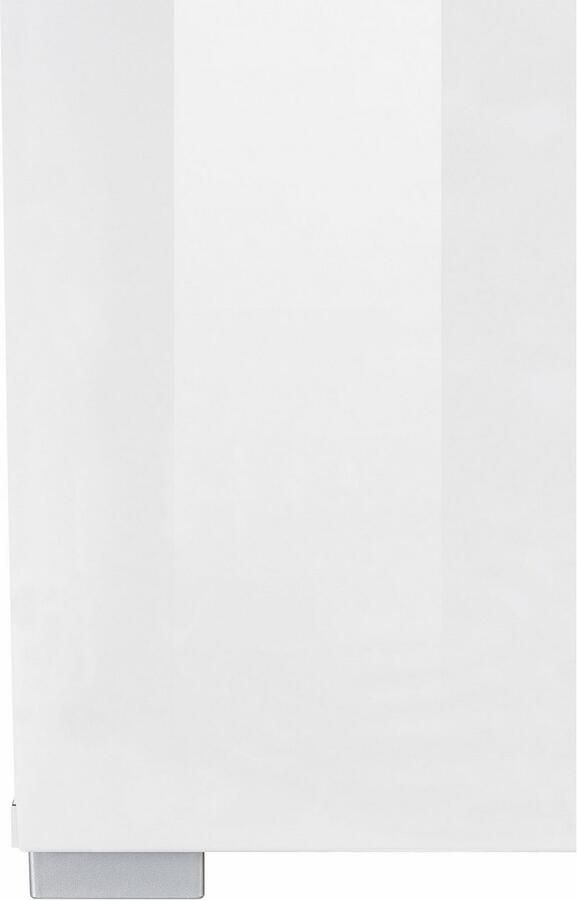 INOSIGN Wandmeubel Toledo breedte 391cm stijlvolle mediawand zonder verlichting Opbouwwand (2x hangvitrine lowboard wandplank) MDF hoogglans fronten (set) - Foto 5
