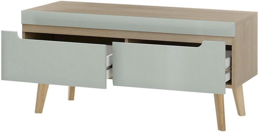 INOSIGN Wandmeubel Torge wandmeubel kastwand mediawand woonkamer-set bevat lowboard sideboard highboard + wandplank 361 cm breed (4-delig) - Foto 7