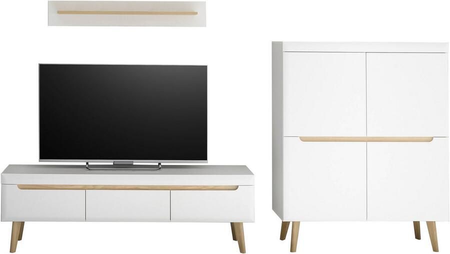 INOSIGN Wandmeubel Torge wandmeubel kastwand mediawand woonkamer-set - Foto 6