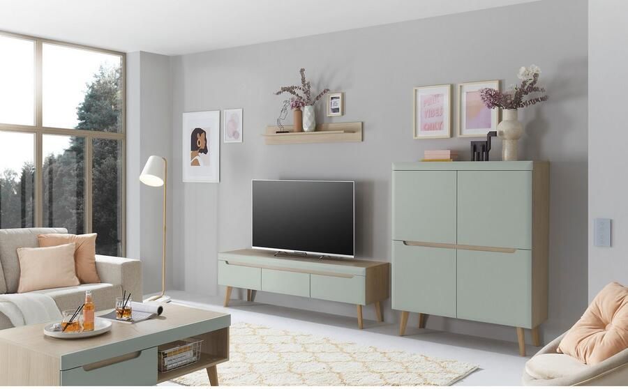 INOSIGN Wandmeubel Torge wandmeubel kastwand mediawand woonkamer-set - Foto 4