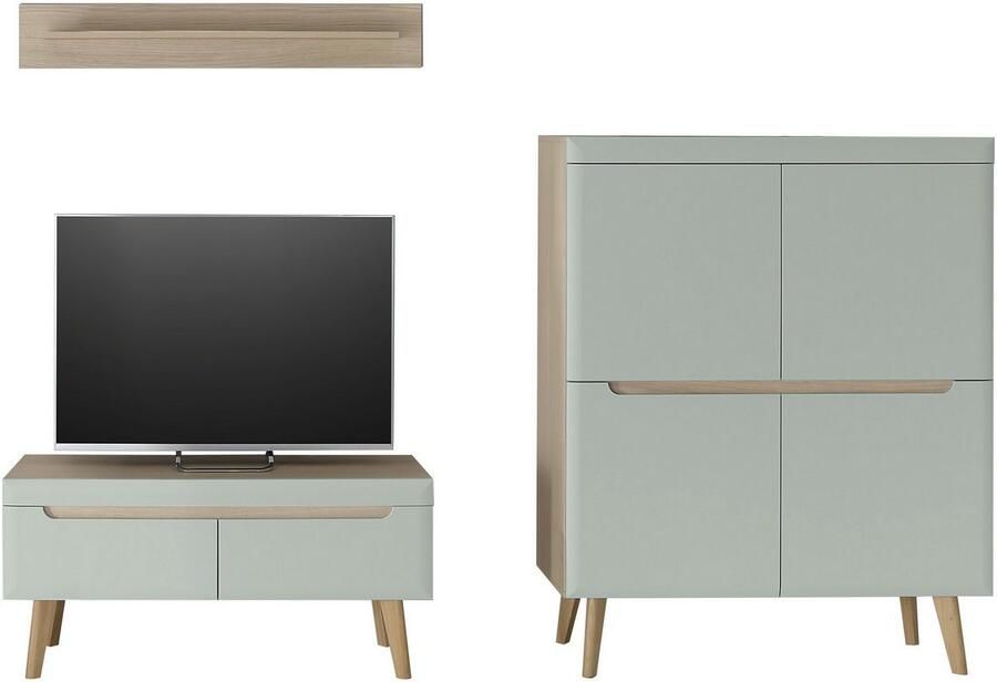 INOSIGN Wandmeubel Torge wandmeubel kastwand mediawand woonkamer-set - Foto 4