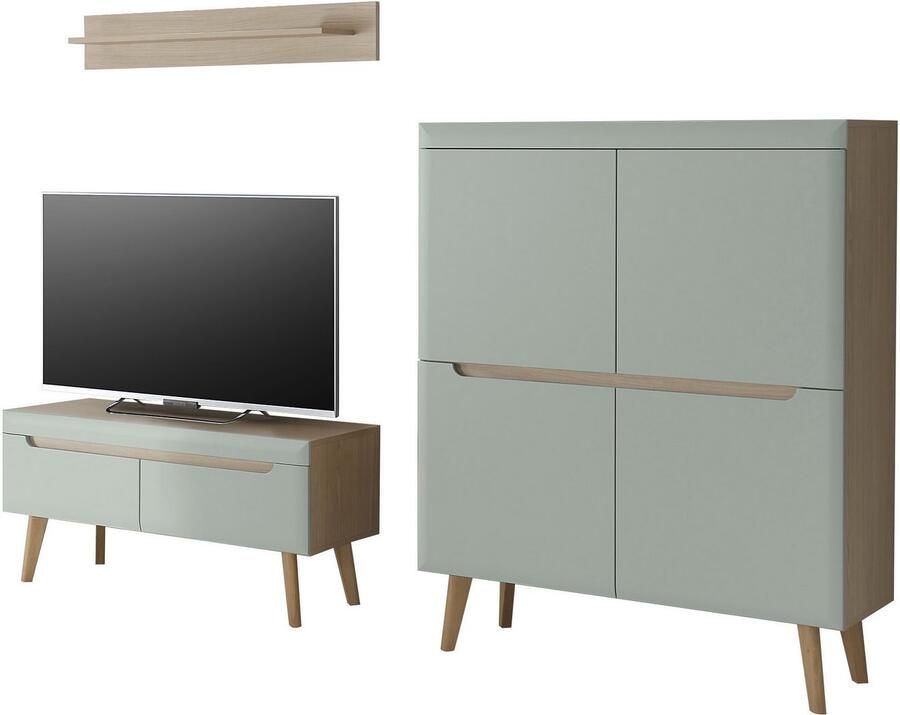 INOSIGN Wandmeubel Torge wandmeubel kastwand mediawand woonkamer-set - Foto 2