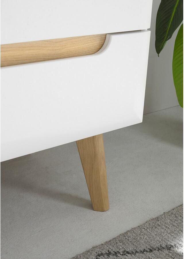 INOSIGN Wandmeubel Torge wandmeubel kastwand mediawand woonkamer-set bevat 1 vitrine 1 lowboard 1 highboard + 1 wandplank 360 cm breed (set 4-delig) - Foto 3