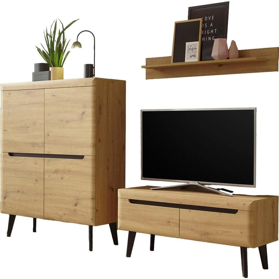 INOSIGN Wandmeubel Torge wandmeubel kastwand mediawand woonkamer-set - Foto 1