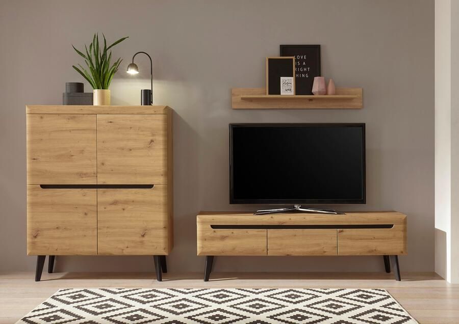INOSIGN Wandmeubel Torge wandmeubel kastwand mediawand woonkamer-set - Foto 1