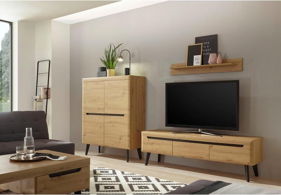 INOSIGN Wandmeubel Torge wandmeubel kastwand mediawand woonkamer-set - Foto 3