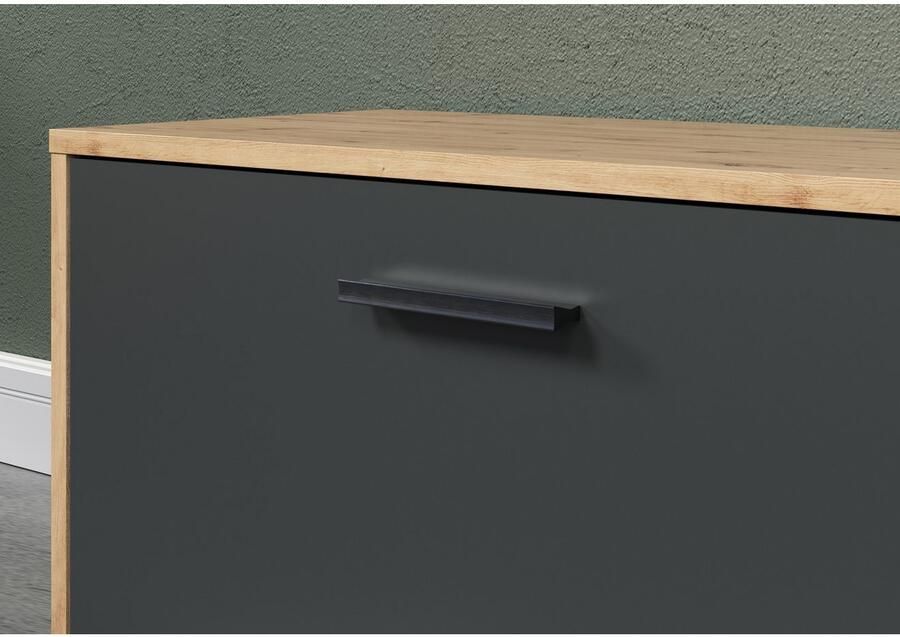 INOSIGN Wandmeubel Valetta incl. lowboard hangkast wandplank en highboard (complete set 4 stuks) - Foto 7