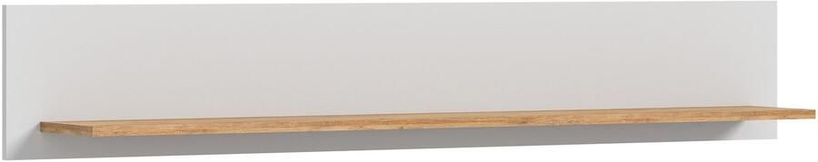 INOSIGN Wandrek Aska Breedte 150 cm 1 Plank inclusief Wandmontagemateriaal Matte look 2-kleurig plank wandplank opbergruimte wandpaneel (1 stuk) - Foto 4