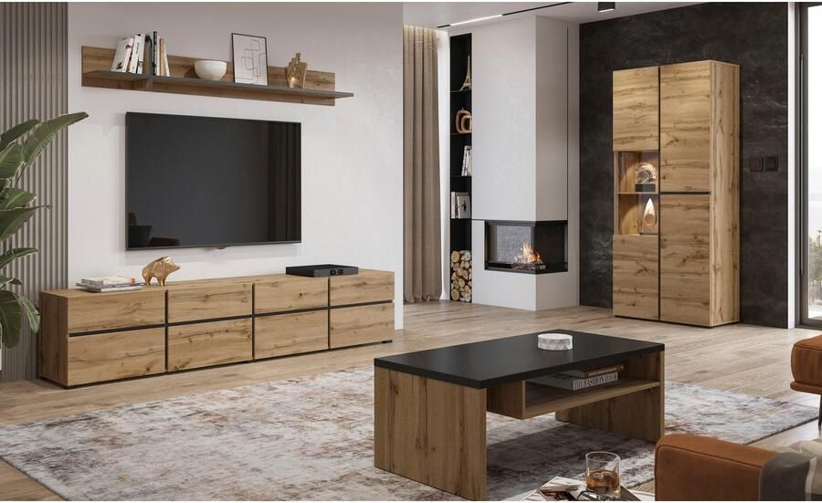 INOSIGN Wandrek Cross Breedte 180 cm moderne wandplank - Foto 2