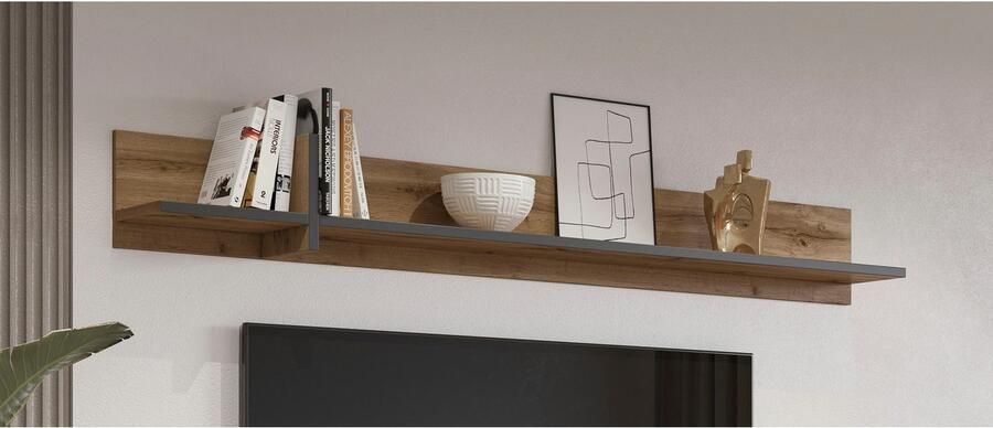 INOSIGN Wandrek Cross Breedte 180 cm moderne wandplank - Foto 3