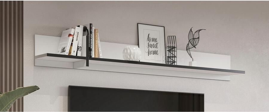 INOSIGN Wandrek Cross Breedte 180 cm moderne wandplank