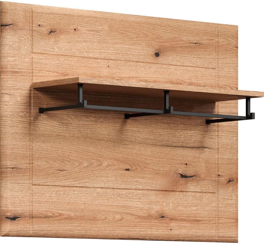 INOSIGN Wandrek Graz Afmetingen (B H D in cm): (91 70 26) kleur: wit hoogglans en eik (1 stuk) - Foto 5