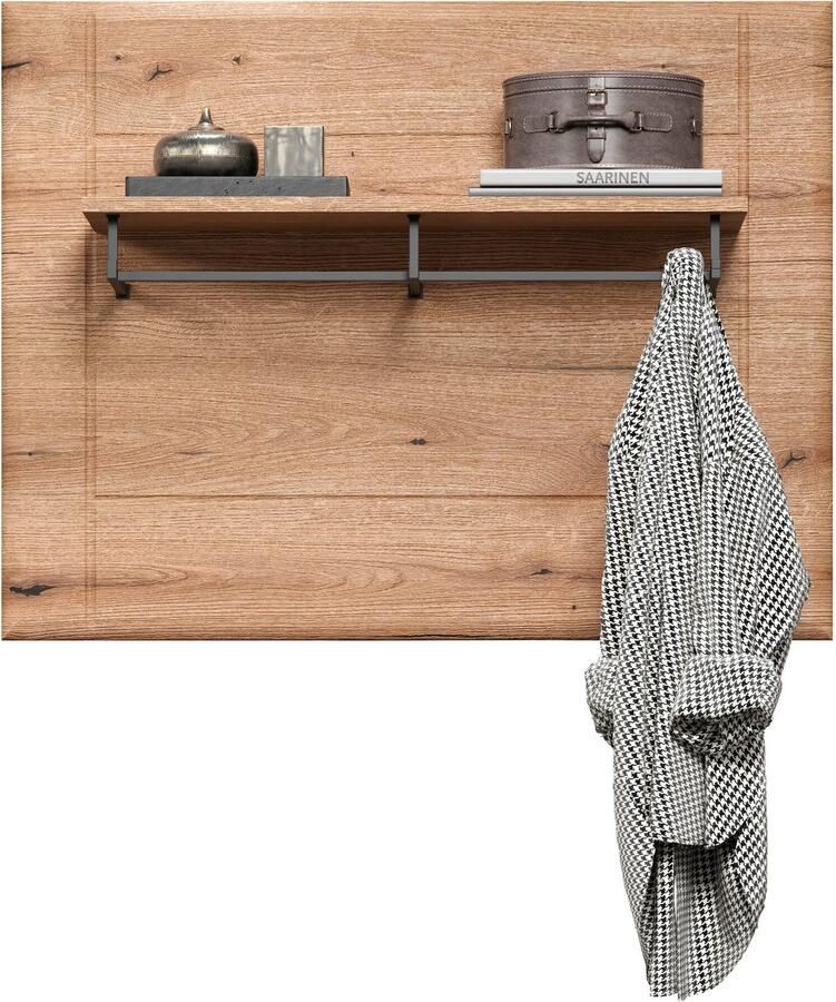 INOSIGN Wandrek Graz Afmetingen (B H D in cm): (91 70 26) kleur: wit hoogglans en eik (1 stuk) - Foto 6