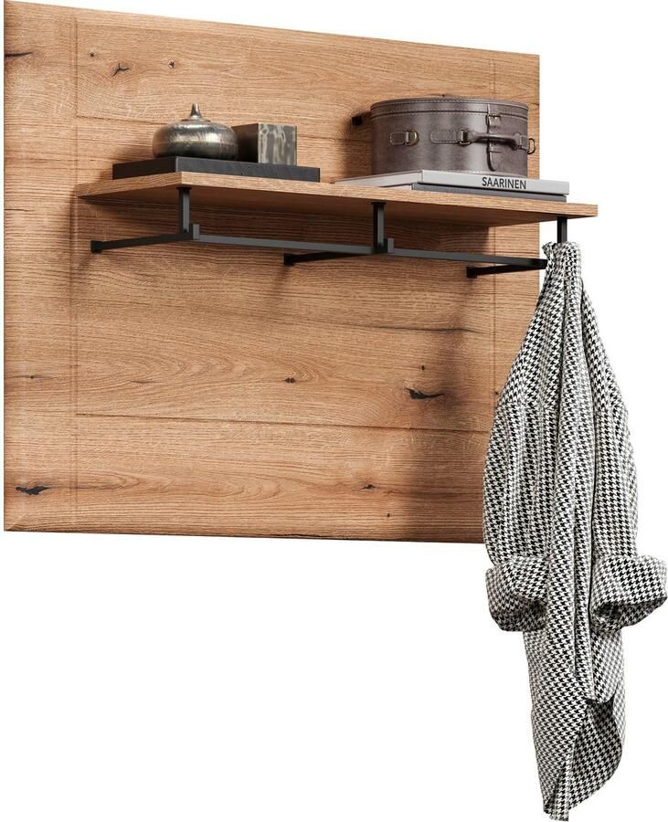 INOSIGN Wandrek Graz Afmetingen (B H D in cm): (91 70 26) kleur: wit hoogglans en eik (1 stuk) - Foto 7