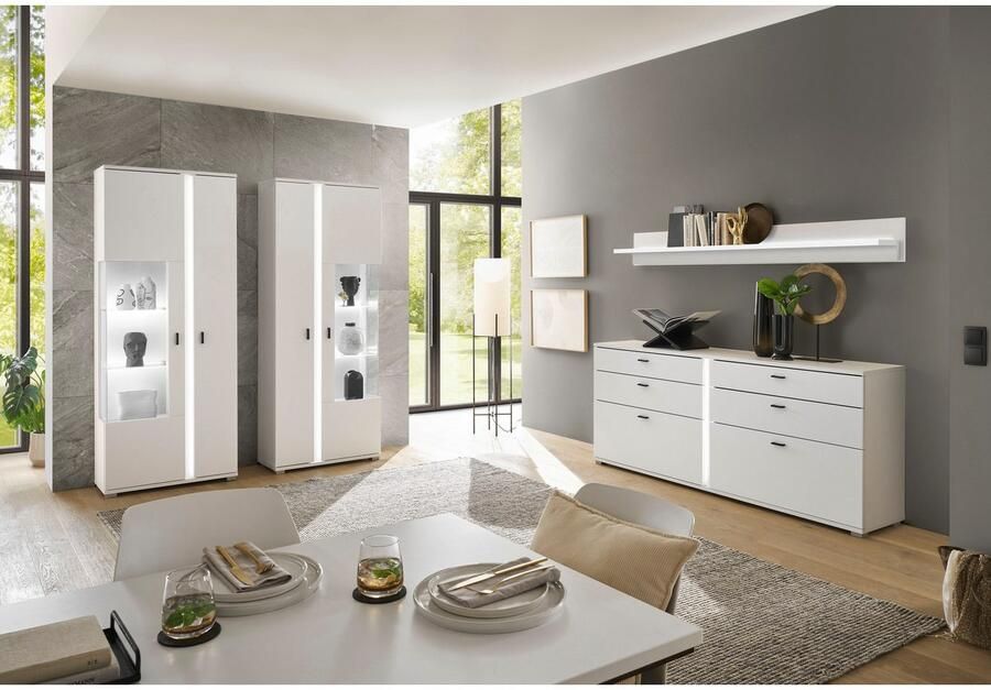 INOSIGN Wandrek Long Island in moderne trendkleur inclusief verlichting - Foto 2