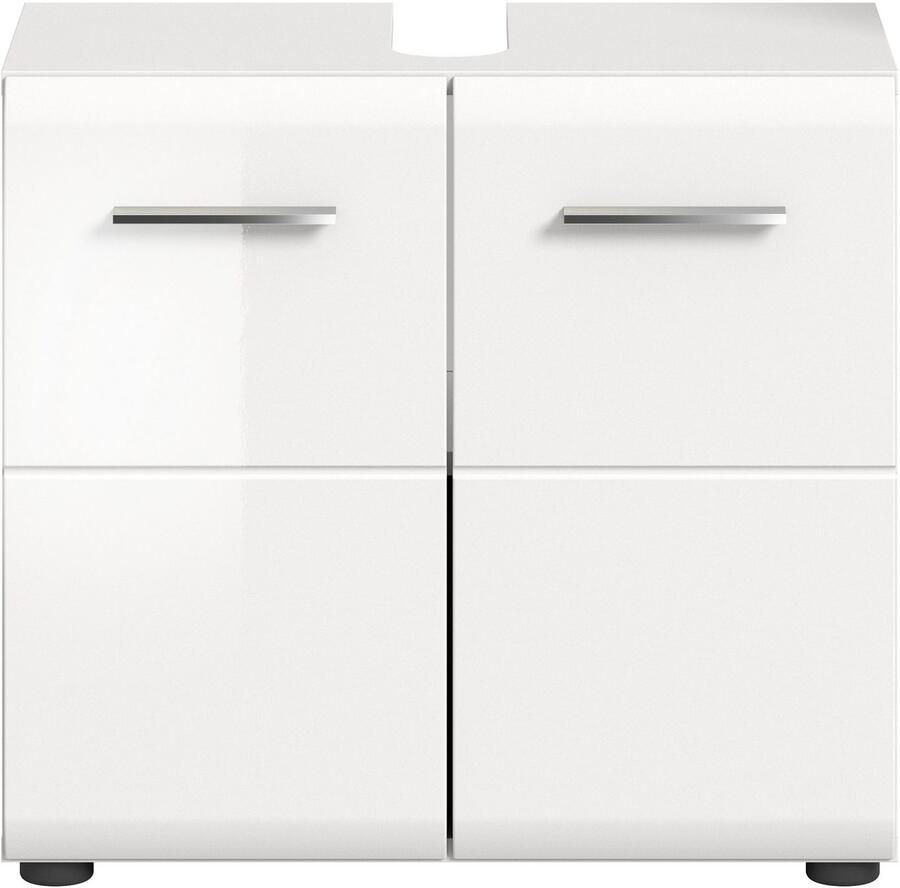 INOSIGN Wastafelonderkast FLORENZ TOPSELLER! Breedte 60 cm 1 legplank 2 vakken met siphonopening badkamermeubels badkast kast commode badkamer - Foto 4