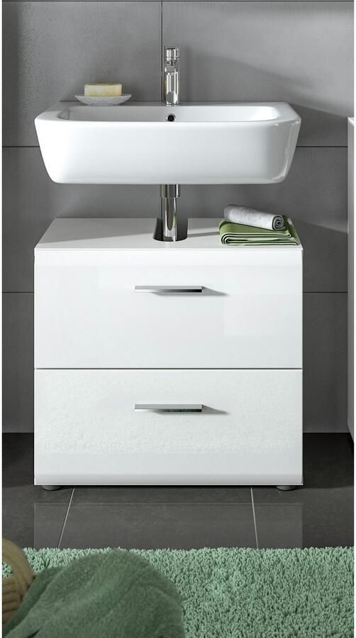INOSIGN Wastafelonderkast FLORENZ TOPSELLER! Breedte 60 cm 2 lades incl. sifonaansluiting - Foto 5