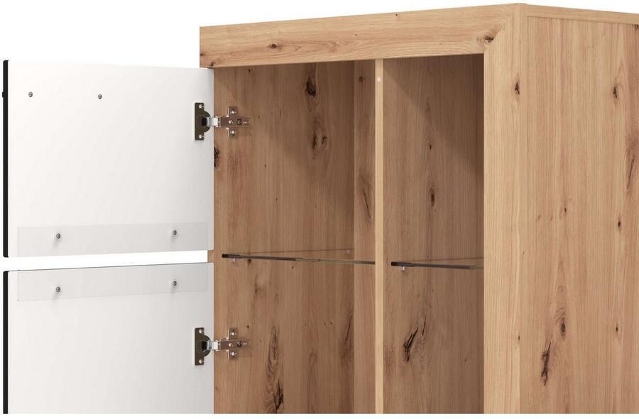 INOSIGN Woonkamerset Rosso woonwand mediawand aanbouwwand voor TV tot 60' breedte 267 cm (complete set 4-delig) - Foto 7