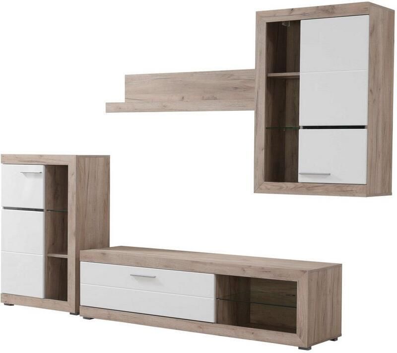 INOSIGN Woonkamerset Rosso woonwand mediawand aanbouwwand voor TV tot 60' breedte 267 cm (complete set 4-delig) - Foto 5