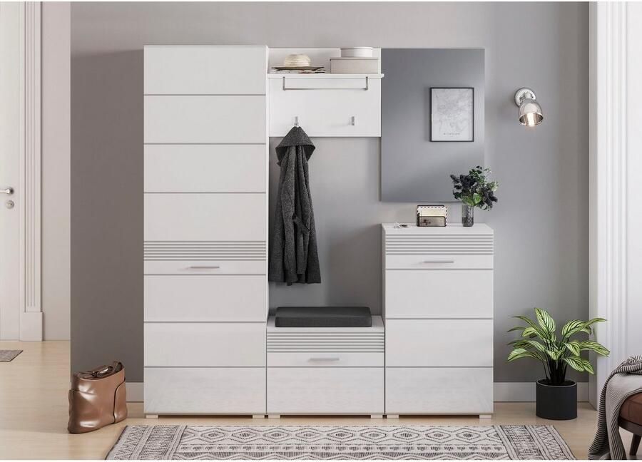 INOSIGN Zitbank Malmö Breedte 60 cm 1 Deur 2 Vakken hoogwaardige MDF Front - Foto 7