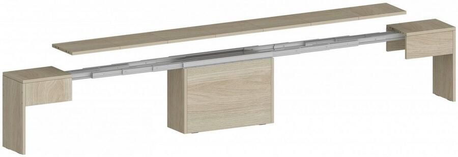 INOSIGN Zitbank Praktika Zitbank Bank met uittrekfunctie uittrekbaar van 66 naar 290 cm (1 stuk) - Foto 11