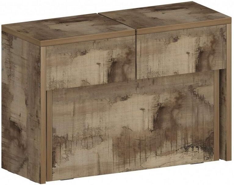 INOSIGN Zitbank Praktika Zitbank Bank met uittrekfunctie uittrekbaar van 66 naar 290 cm (1 stuk)